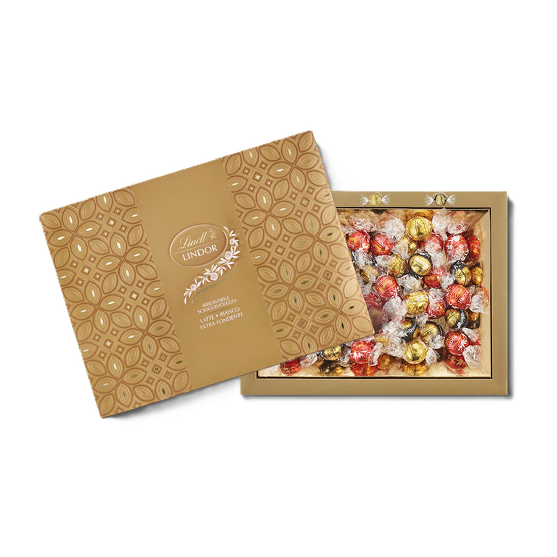 Verschiedene Lindor-verpackte Box
