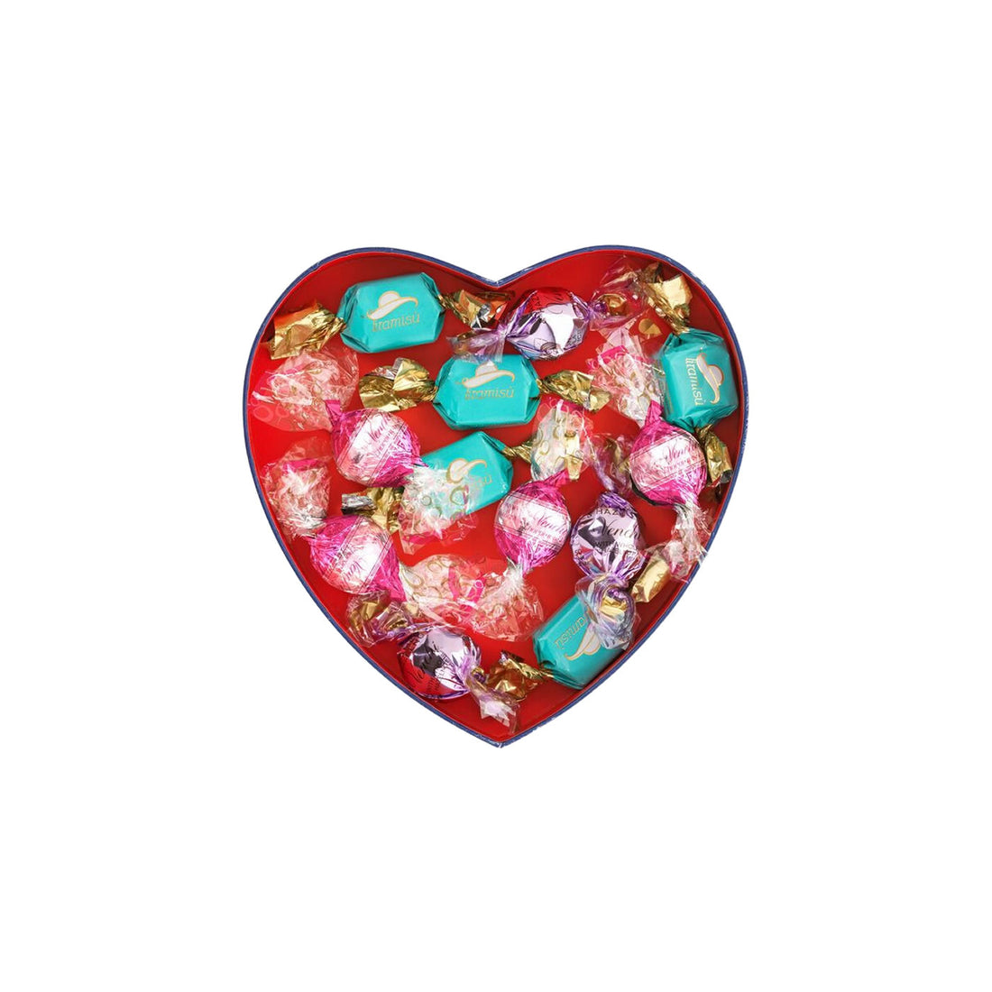 Confezione Cuore con cioccolatini assortiti