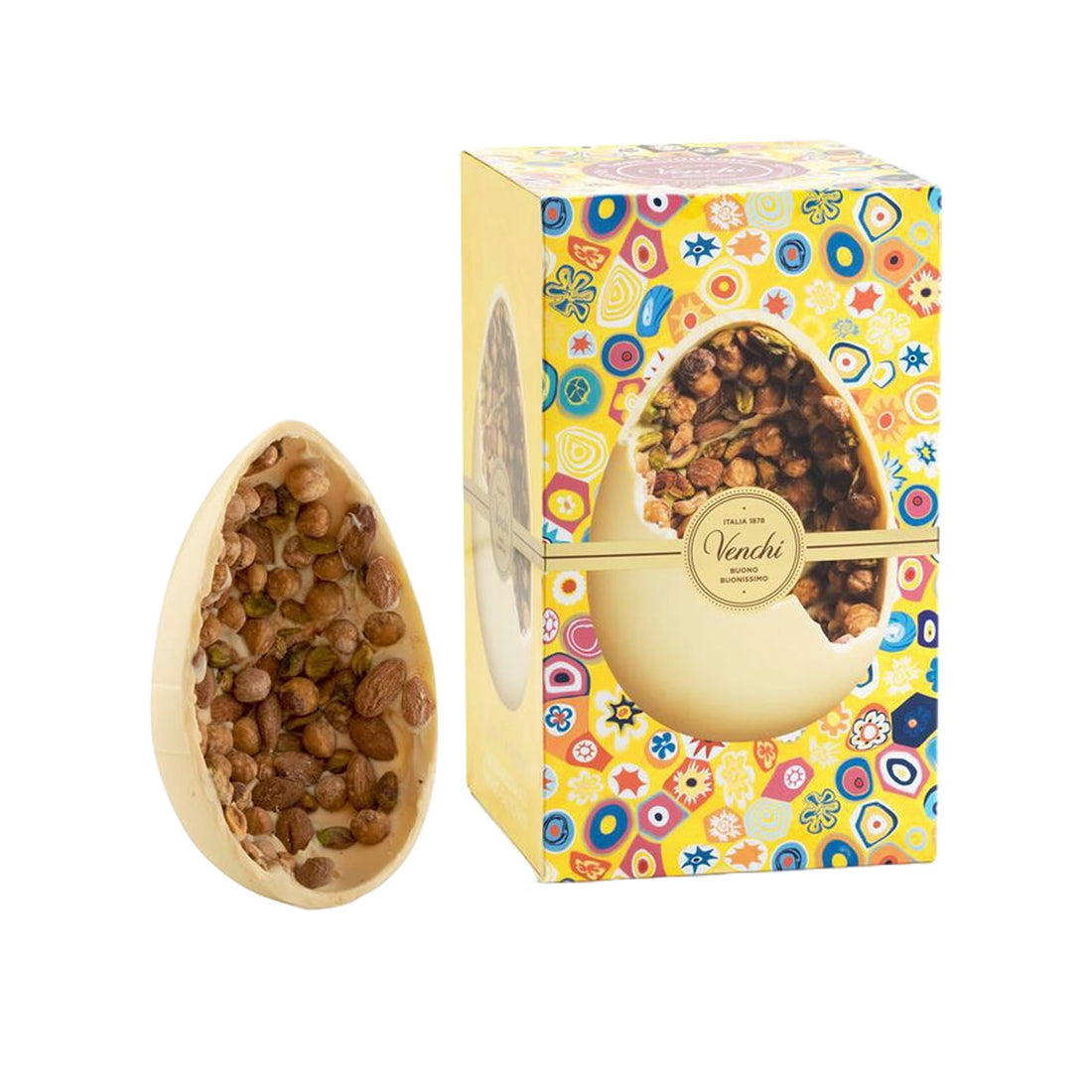 Uovo di cioccolato Gran Gourmet bianco salato