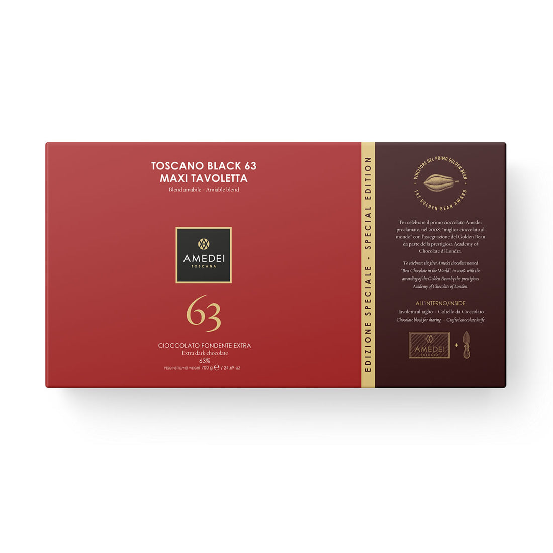 Maxi Tavoletta Toscano Black 63