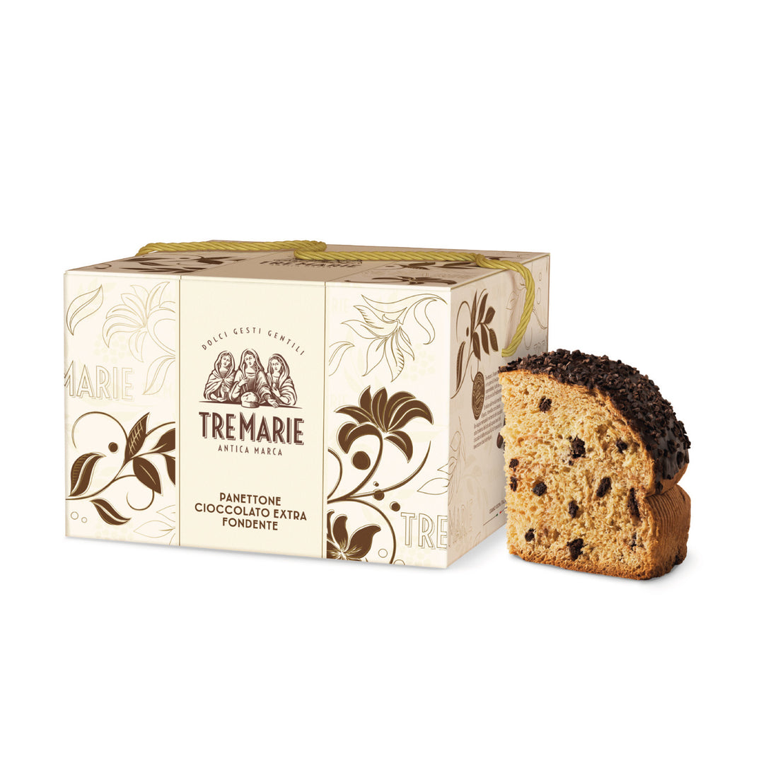 Panettone au chocolat extra noir