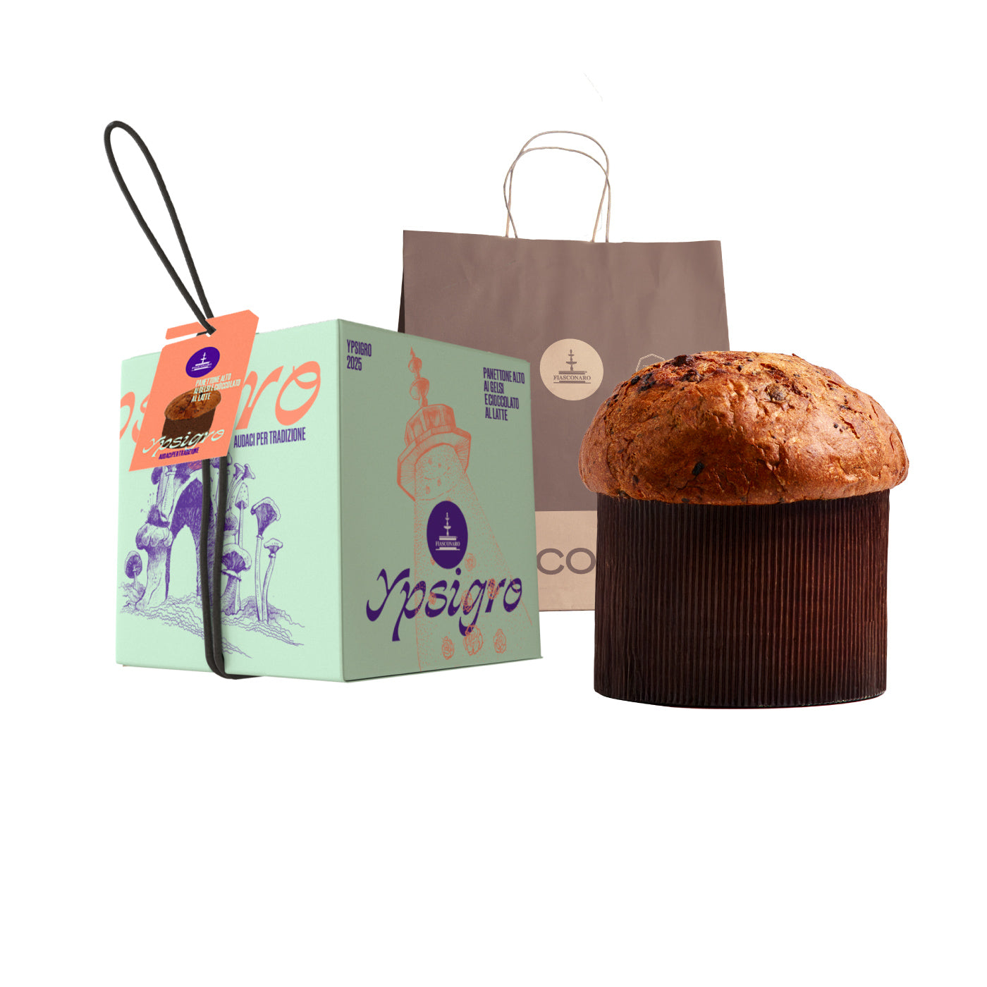 Ypsigro Panettone ai Gelsi e Cioccolato al Latte