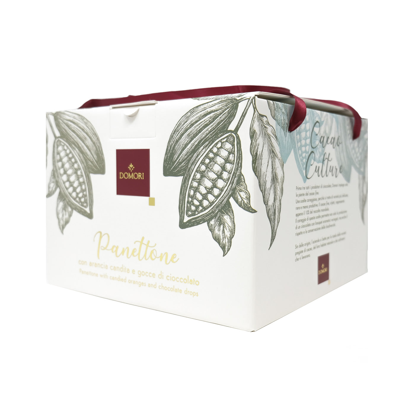 Panettone "Sal De Riso" con cioccolato Domori
