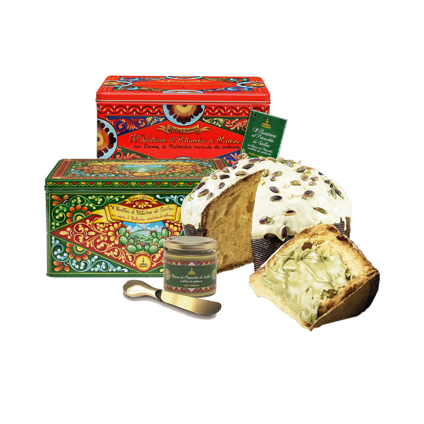 Panettone Dolce&Gabbana Sicilian Pistachio