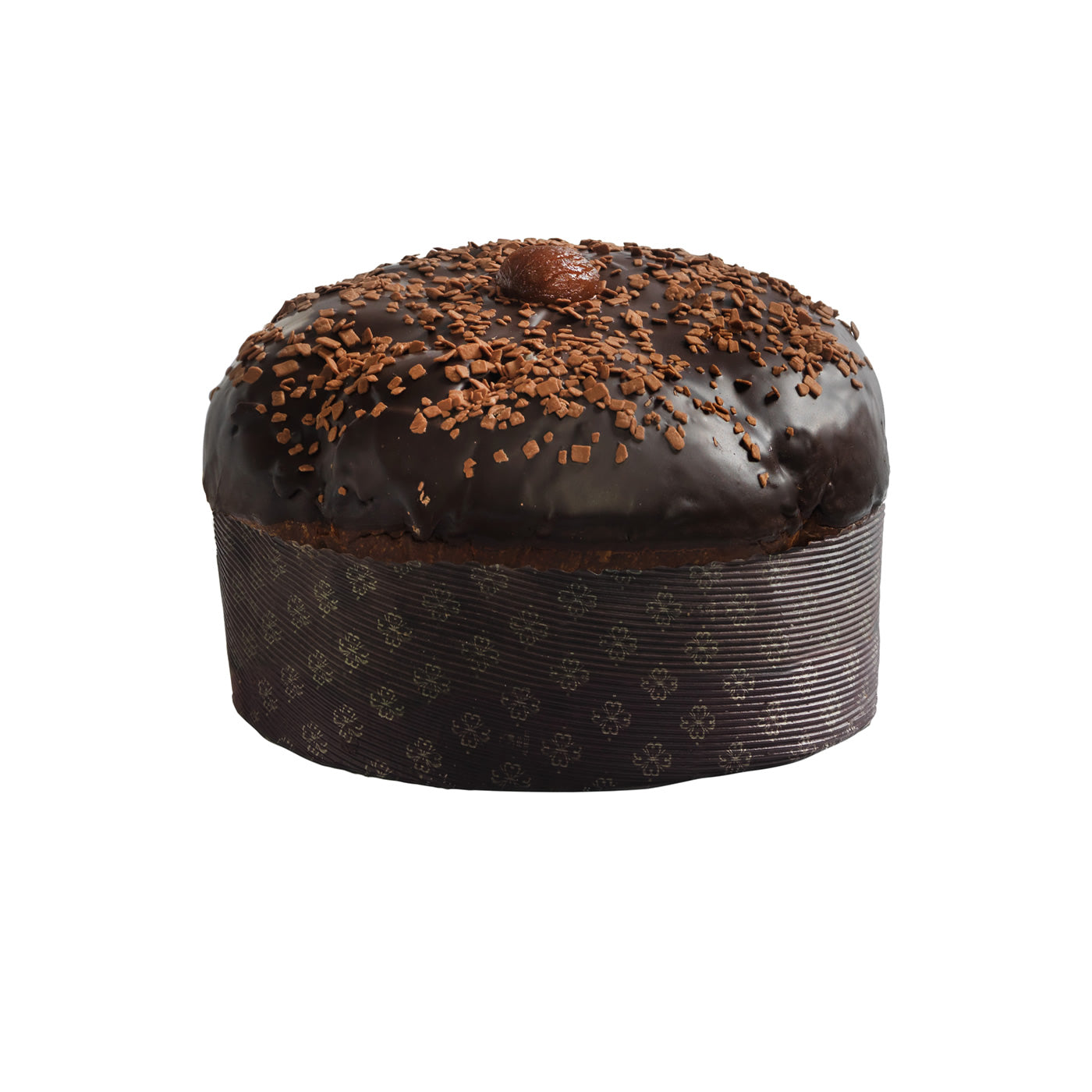 Kastanien-Panettone und Gianduia-Schokolade