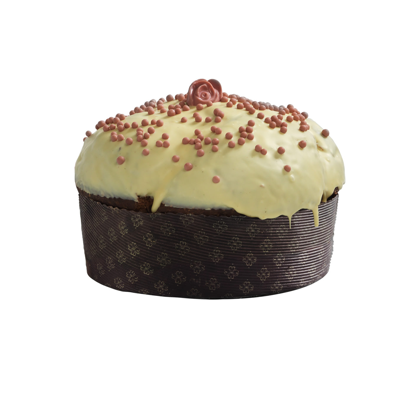 Rosa Panettone und Kaktusfeige