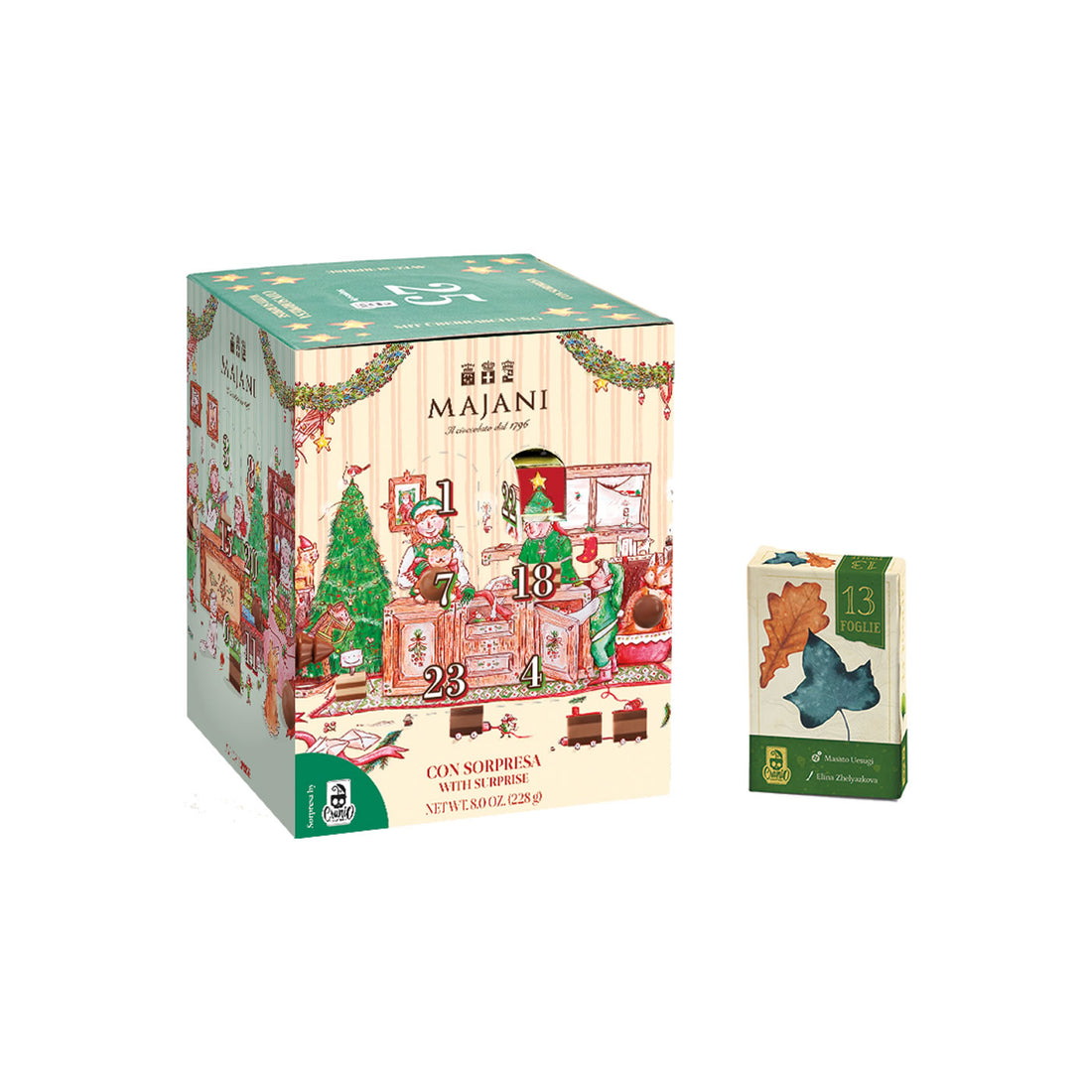 Advent cube with surprise