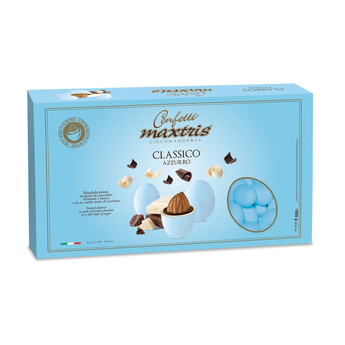Confetti Maxtris Classico Celeste