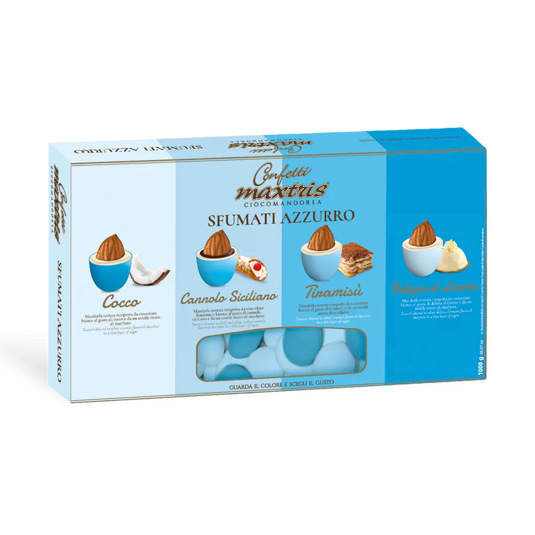 Confetti Maxtris Sfumati Celeste