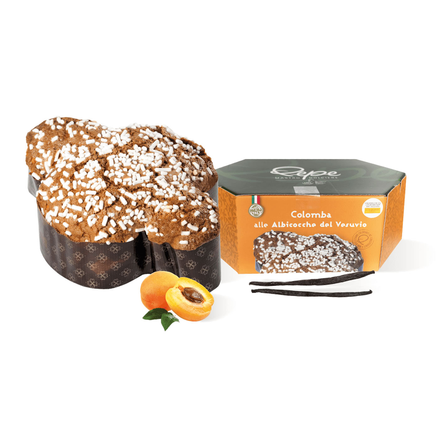 Colomba with Vesuvius Apricots