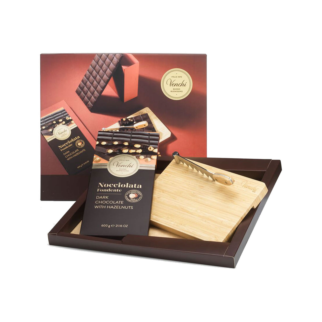 Chocolate Experience with cutting board