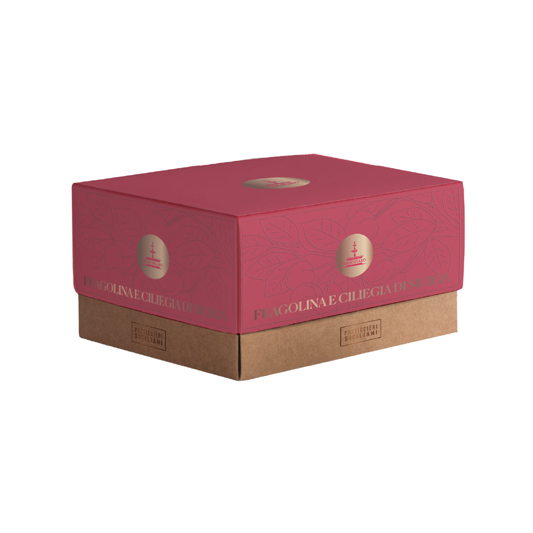 Colomba aux fraises et cerises de Sicile