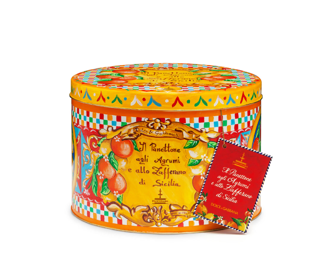 Panettone Dolce&amp;Gabbana Agrumi e Zafferano