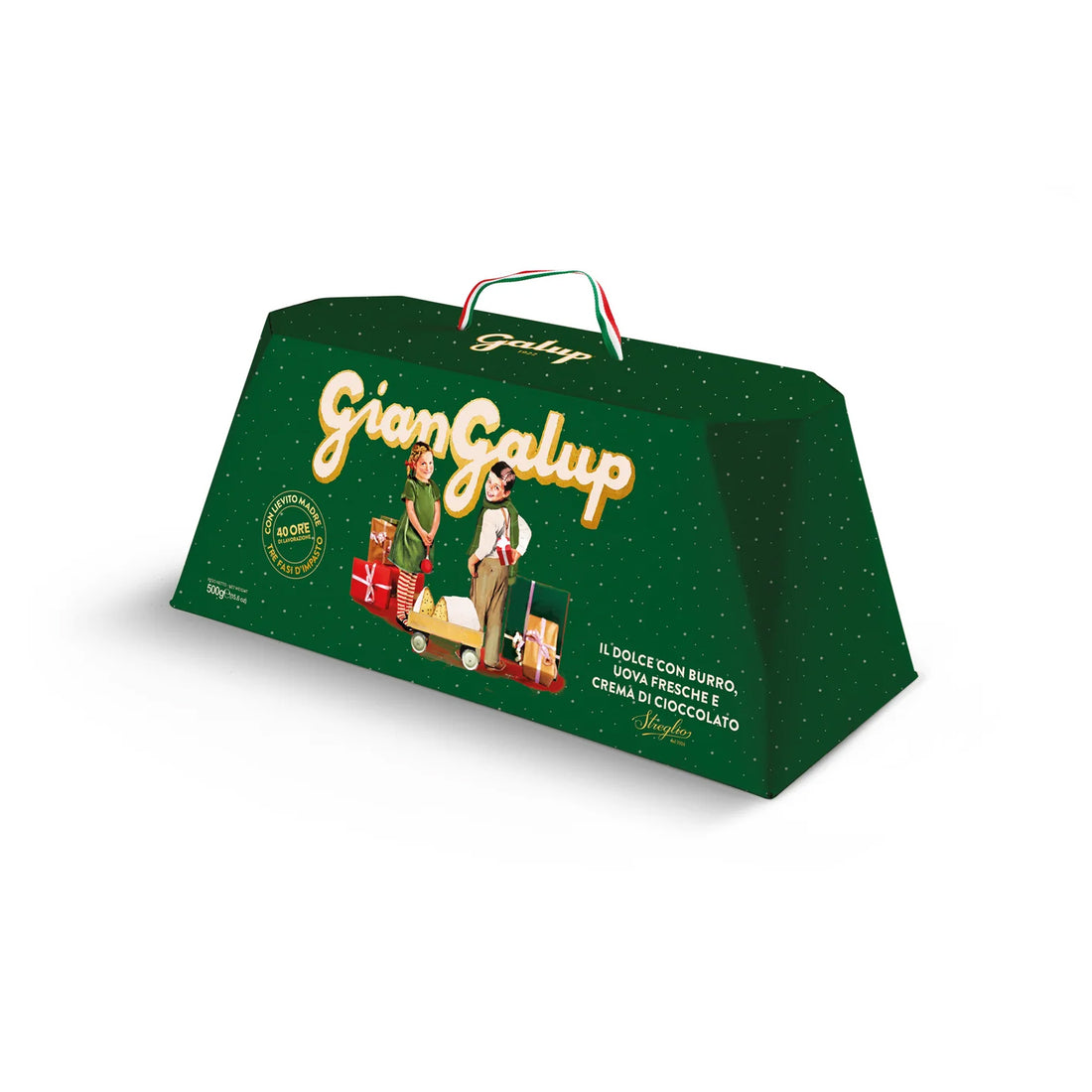 Giangalup farcito con crema Gianduja