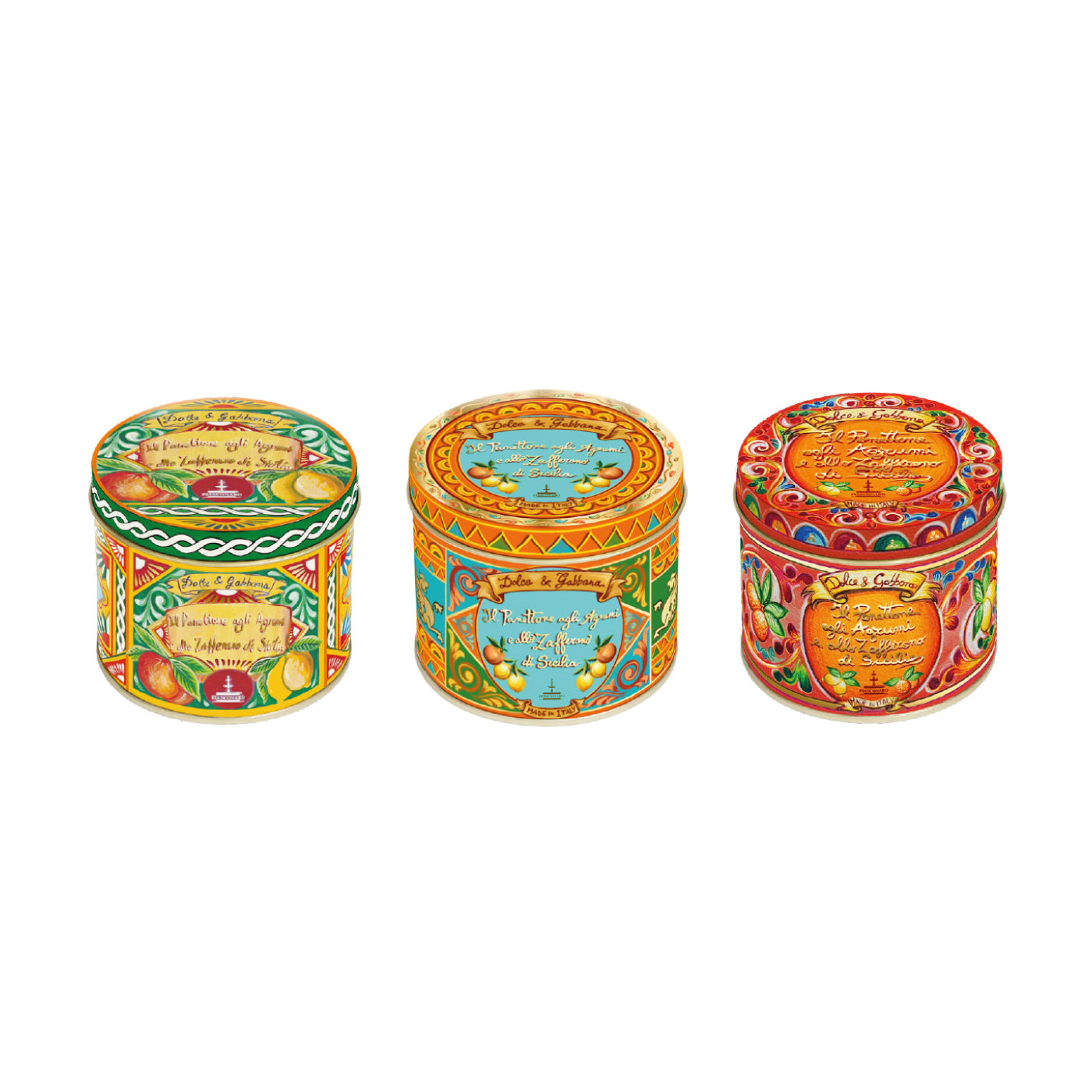 Panettone Dolce Gabbana Fiasconaro with sicilian fruits and