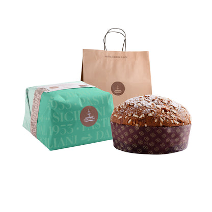 Apricot and Modica Chocolate Panettone