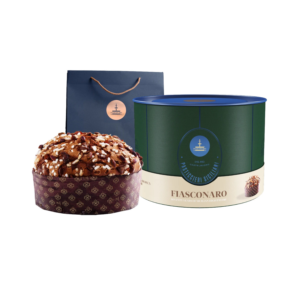 Panettone Ananas Abricot et Pistaches