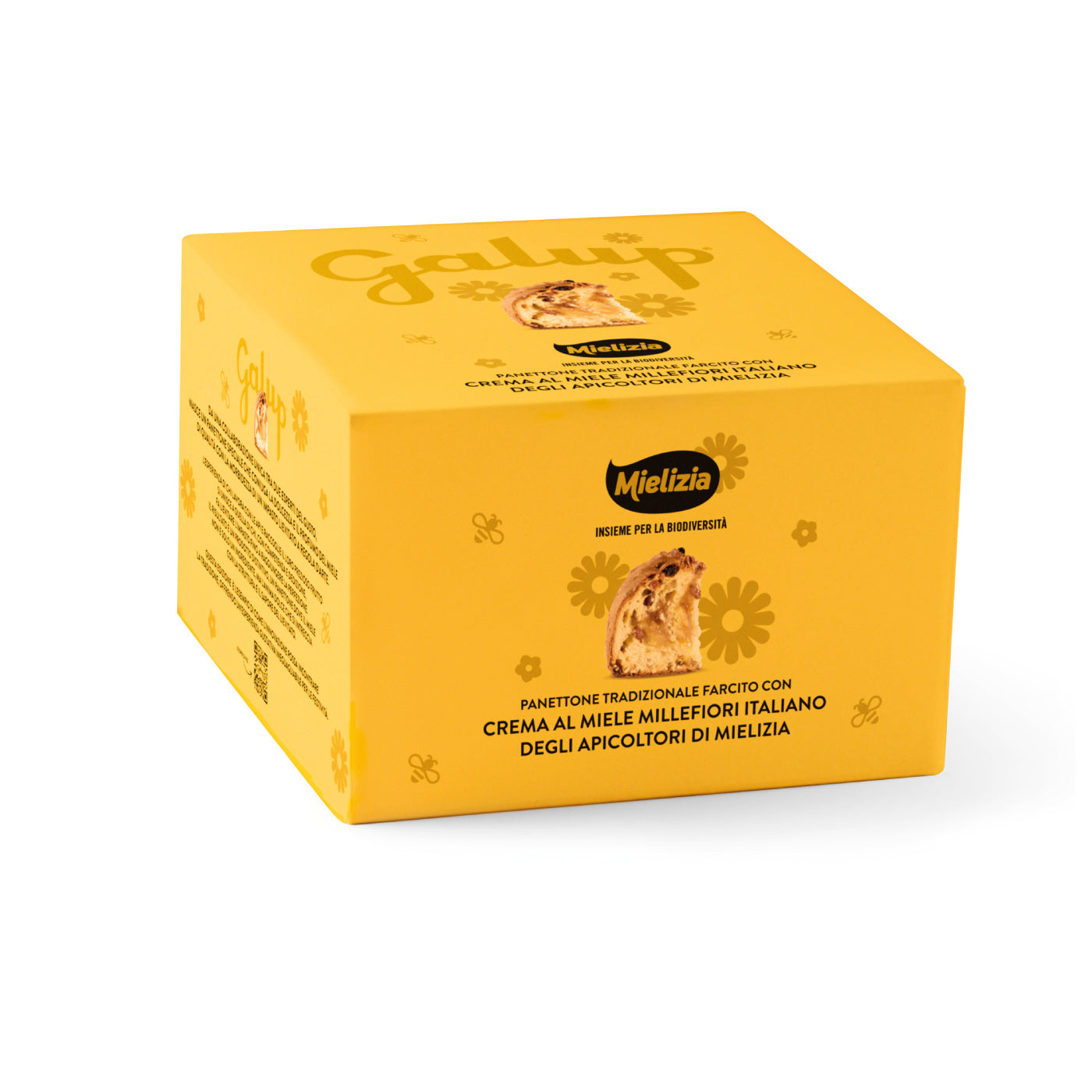 Panettone Milano Galup fourré à la crème de miel Mielizia