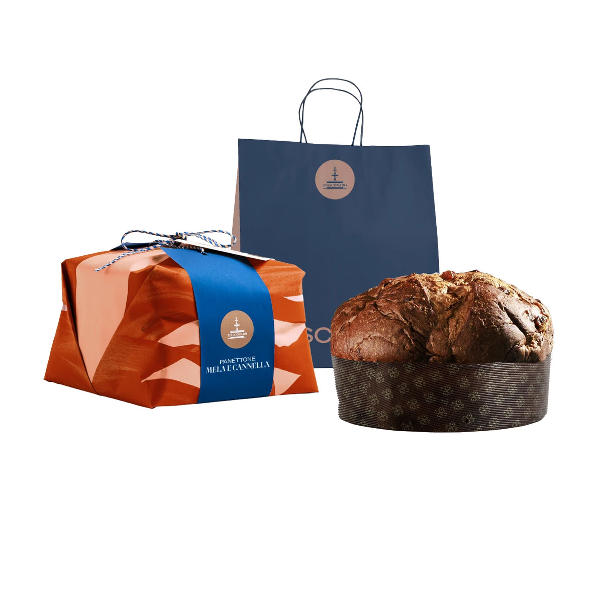Panettone mit Apfel und Zimt