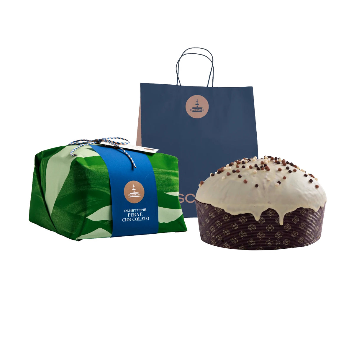 Birnen-Schokoladen-Panettone
