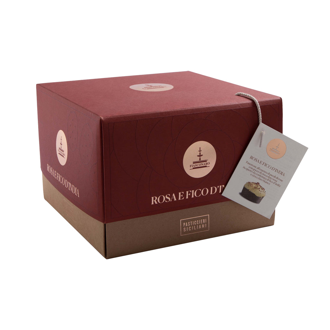 Panettone Rose et Figue de Barbarie