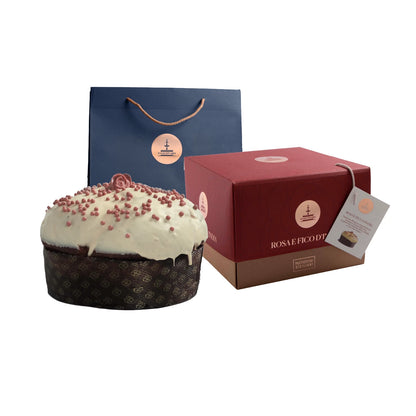 Rosa Panettone und Kaktusfeige