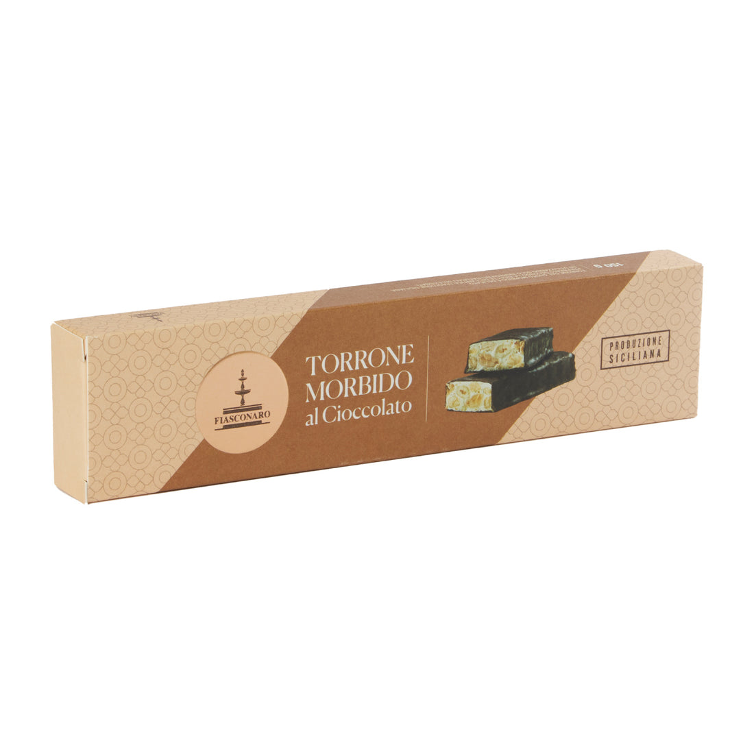 Torrone Siciliano Cioccolato Fondente