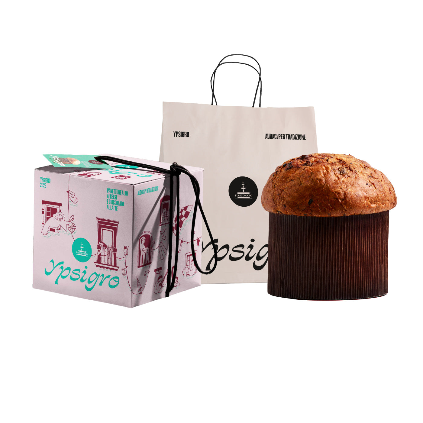 Ypsigro Panettone ai Gelsi e Cioccolato al Latte