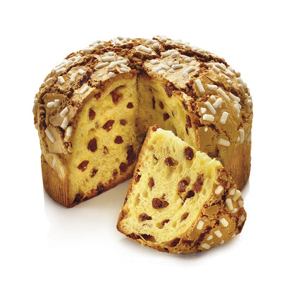 Panettone without Candied Fruit with Raisins