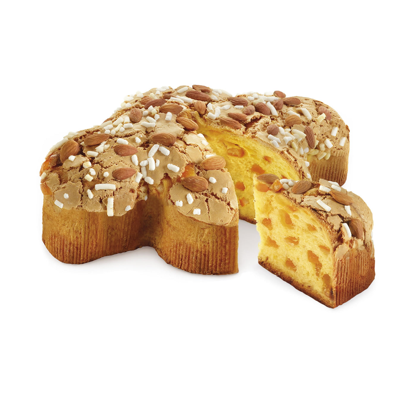 Traditional Colomba With Candied Orange Peels