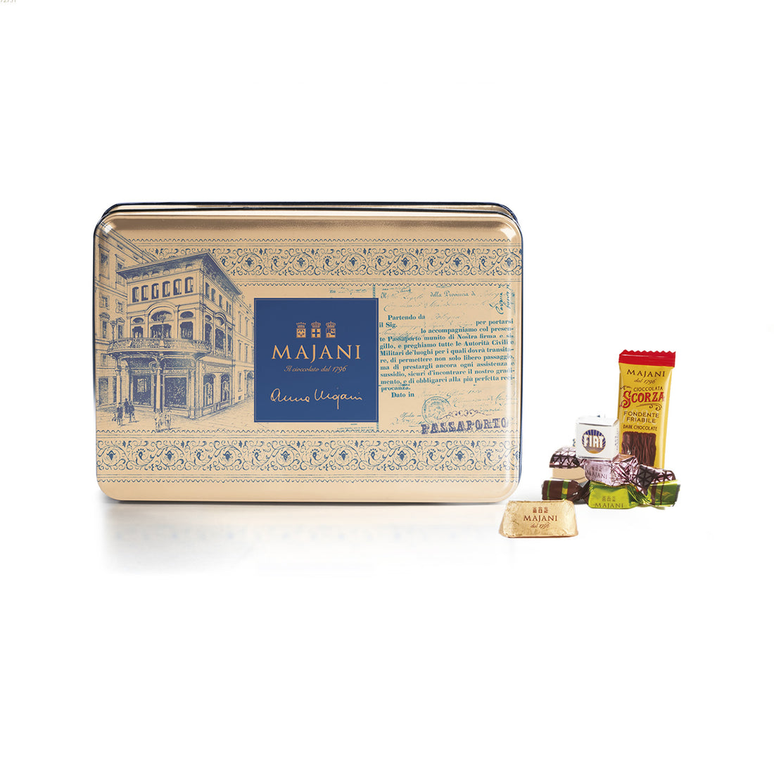  Anna Majani Tin of assorted chocolates