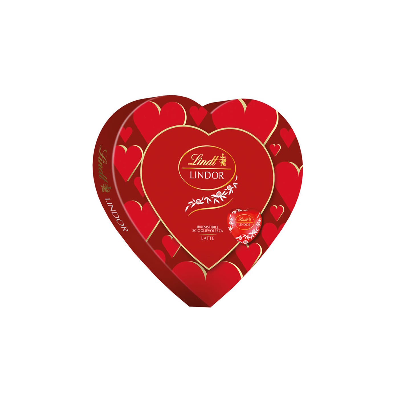 Lindor Milk Chocolate Heart Box